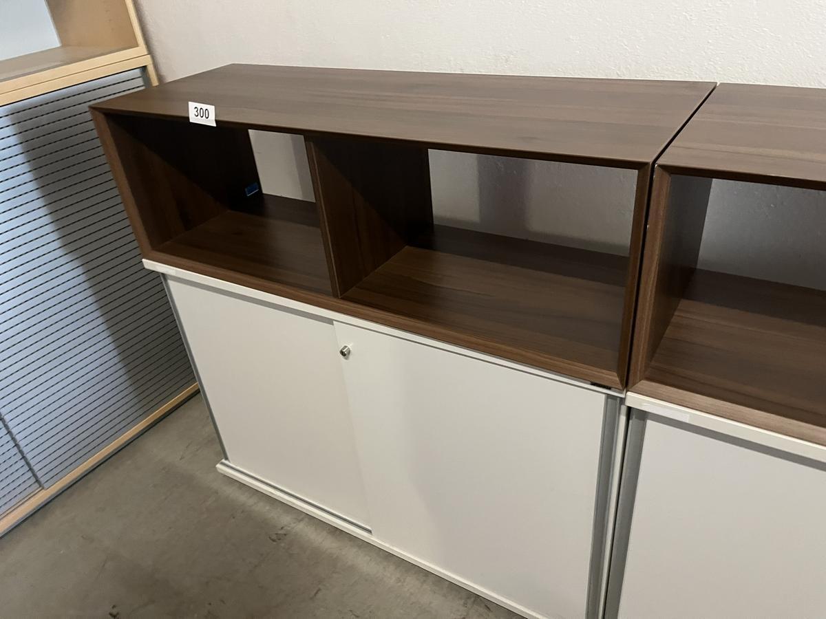 Aktenschrankmodul mit Aufsatz ca. 120/117 cm