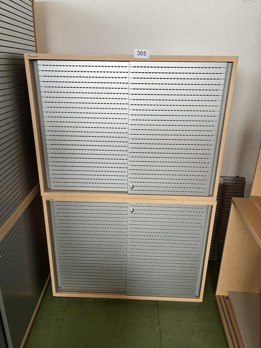 Neudörfler Aktenschrank 2 teilig 100/75 cm