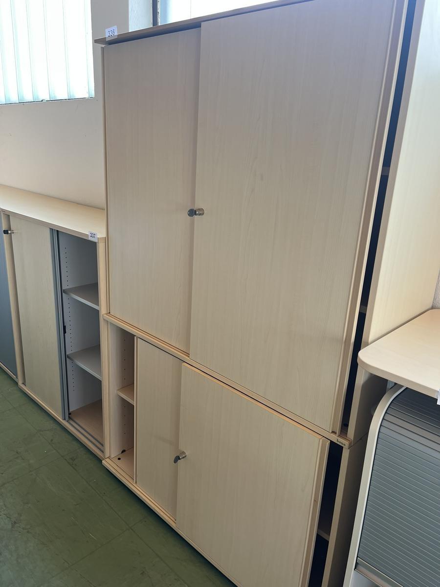 2 Stück Aktenschränke je 120/190 cm