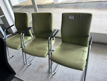 3 Stück Bürostühle 3 Stück Bürostühle