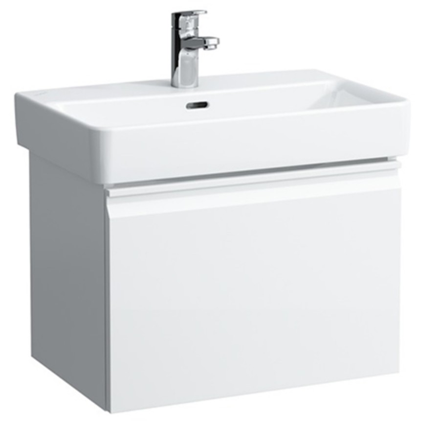 LAUFEN Pro A Unterbau mit Innenschublade, Länge 52 cm, weiß Hochglanz (Ausstellungsstück)?d=2025-05-23 13:08:16