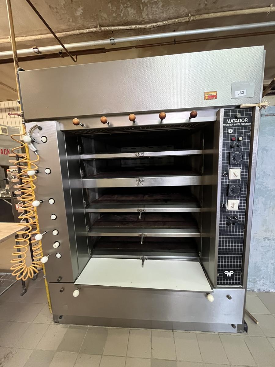 Matador 5-Einschub-, Etagen-, Backofen Werner & Pfleider, 3000/1900/2300 mm, Gas?d=2025-05-23 10:12:44