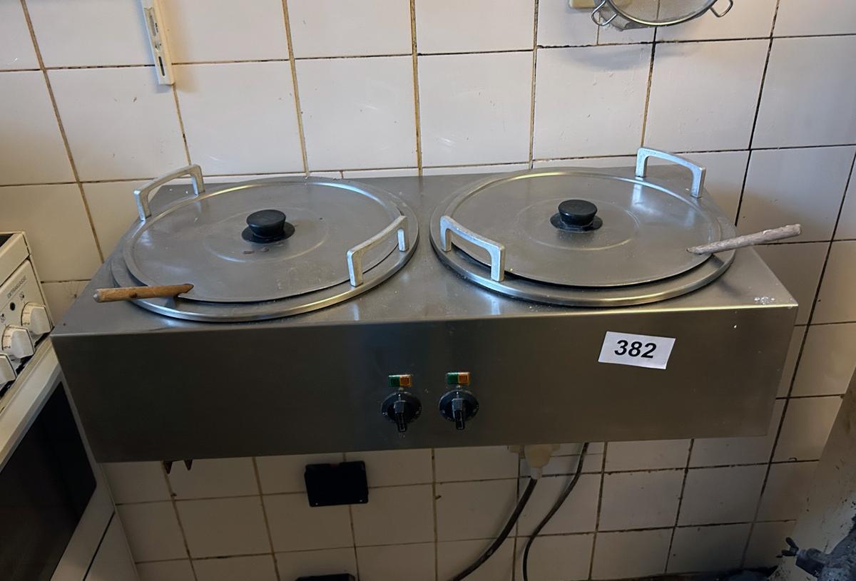 Temperiergerät mit 2 Kessel je ca. 8-10 Liter