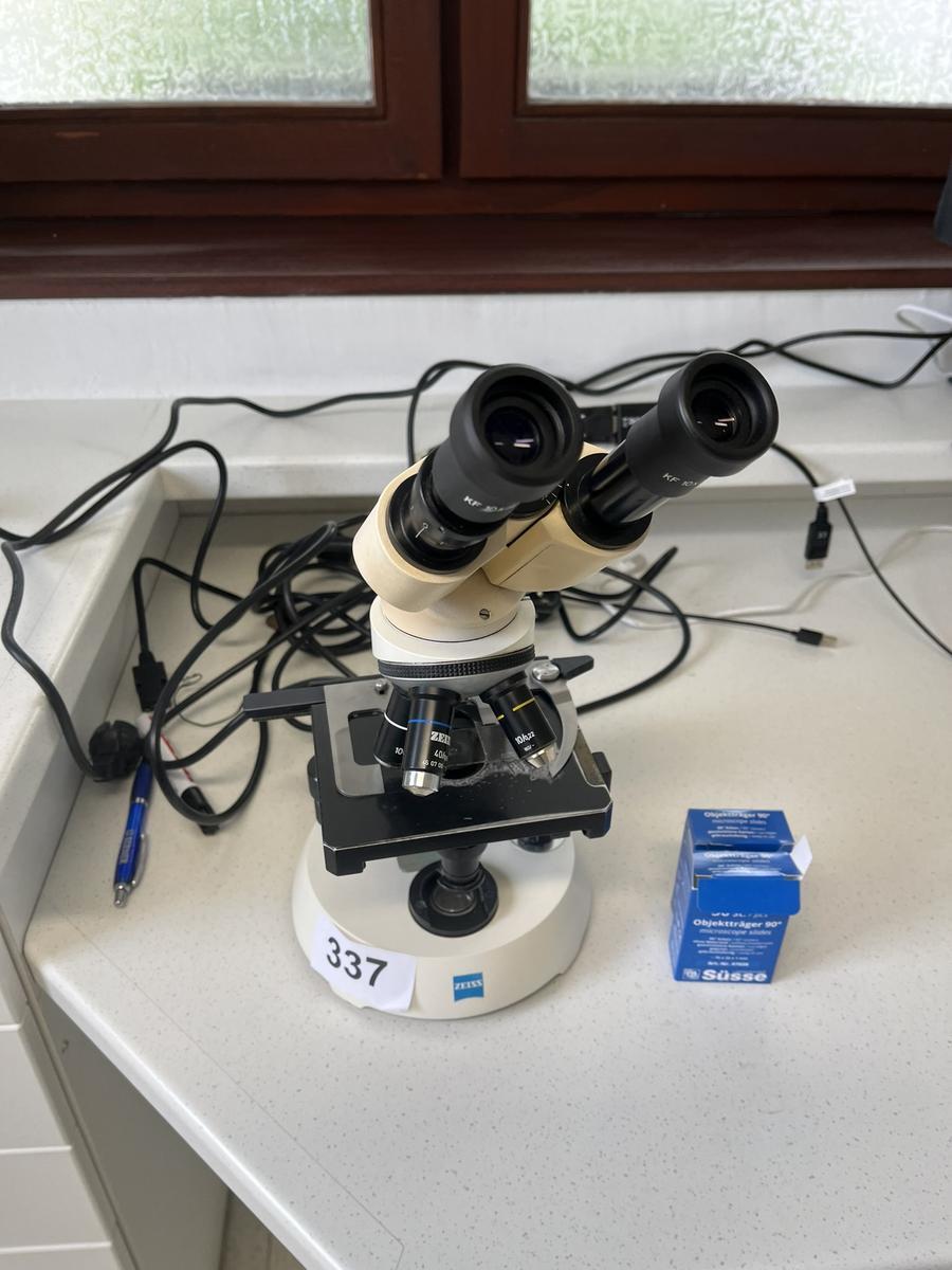 Zeiss Mikroskop Typ NT6V/10W-KF2