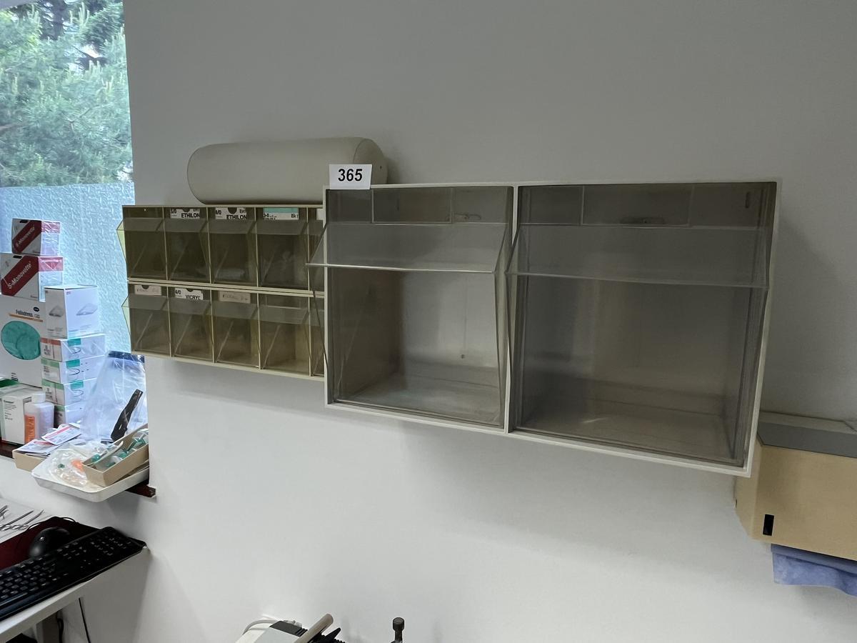 2 Stück Kleinteilesortimentbox 60 x  25  x 36