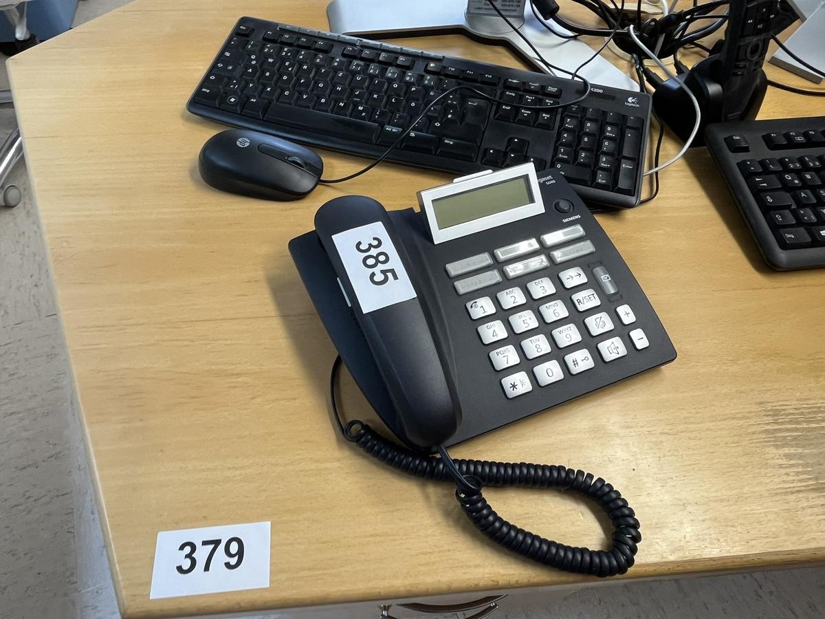 Telefonanlage bestehend aus Hauptanlage und 6 Telefonapperate