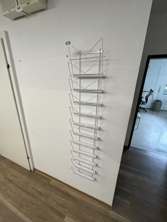 Prospektablage für Wandmontage ca. 150 x 30 x 15 cm Prospektablage für Wandmontage ca. 150 x 30 x 15 cm