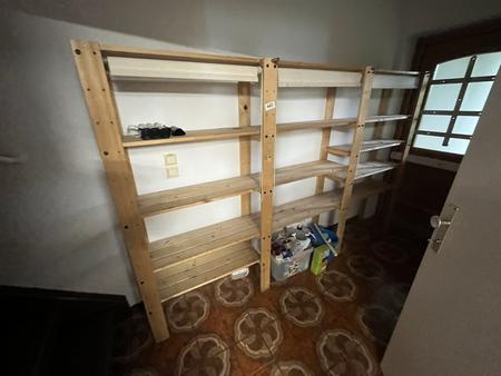 Regalanlage Holz ca. 270 x 35 x 170 cm Regalanlage Holz ca. 270 x 35 x 170 cm