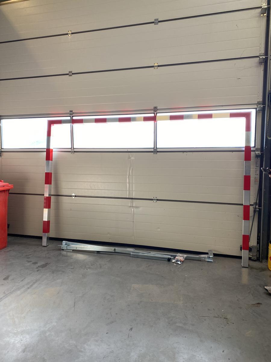 2 Stk. Handballtore rückrollbar OHNE Netz
