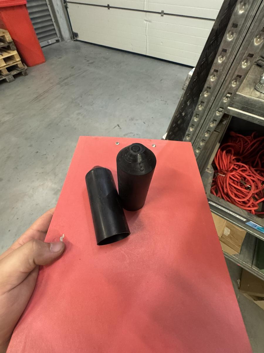 3 x 2 Stk. Klettertaukappe Ø20 - 35 Thermofit zum Aufschrumpfen