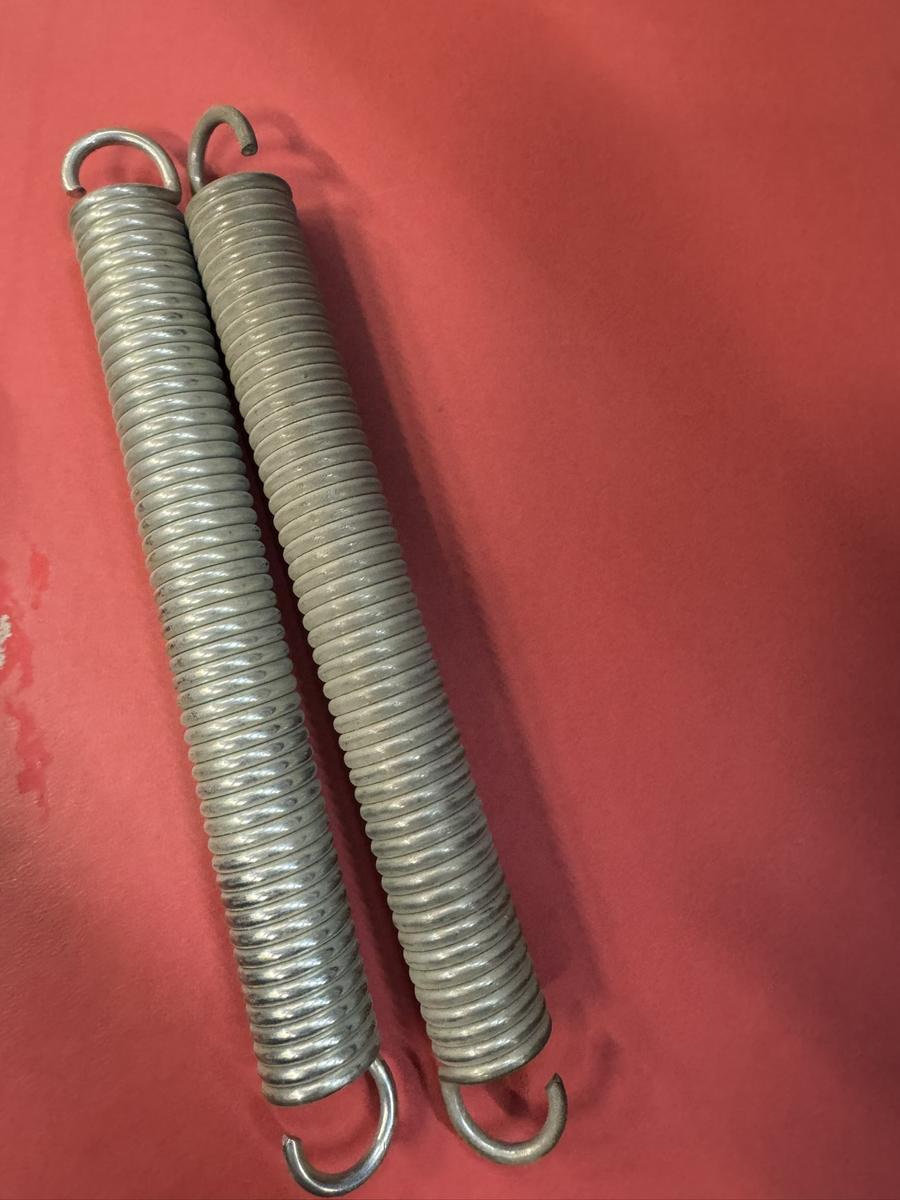 3 x 2 Stk. Stahlfeder Länge 185mm  Ø20mm