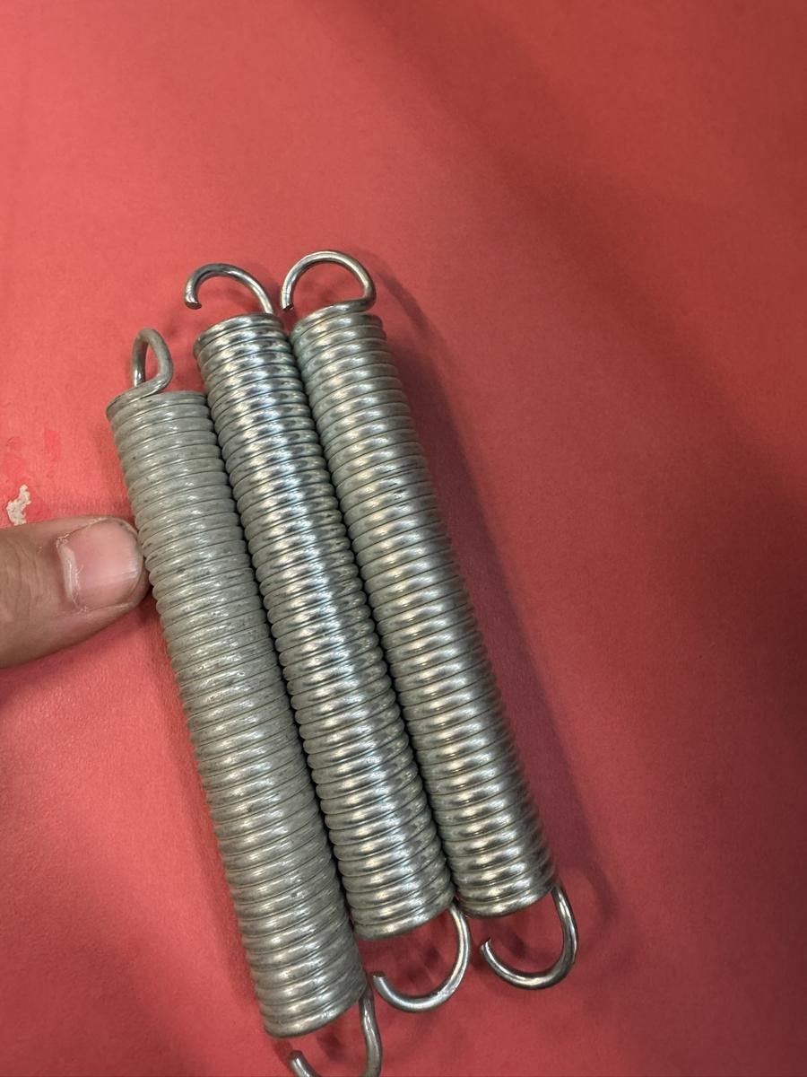 3 x 3 Stk. Stahlfeder Länge 145mm  Ø20mm