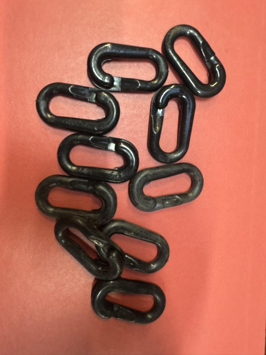 3 x 10 Stk. PVC Karabiner