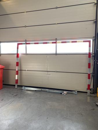 2 Stk. Handballtore rckrollbar OHNE Netz