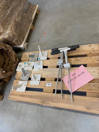 Spannhaken - Hakenschrauben geschmiedet, Rechtsgew., verz., M16