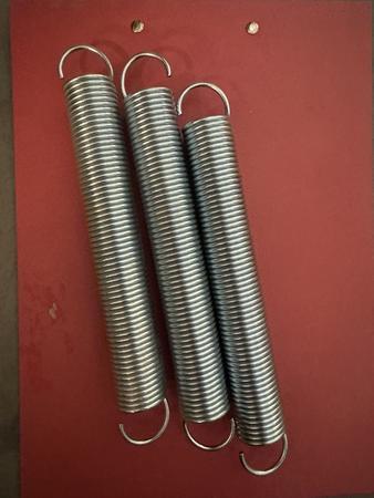 3 x 3 Stk. Stahlfeder 235x30mm, fr Minitramp Fusttze und Grand Master Rahmenspannung