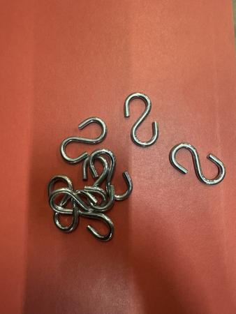 3 x 10 Stk. S-Haken 4,0x35 mm Stahl verzinkt