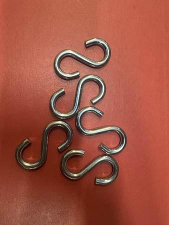 3 x 5 Stk. S-Haken, 5x38mm GZN