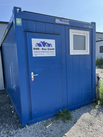 CONTAINEX Bürocontainer 6055/2435/2590 mm 2 PVC Fenster mit Rollo, 1 Außentüre,stapelbar,Kippfenster, Elektroinstallation , CONTAINEX Bürocontainer 6055/2435/2590 mm 2 PVC Fenster mit Rollo, 1 Außentüre,stapelbar,Kippfenster, Elektroinstallation ,