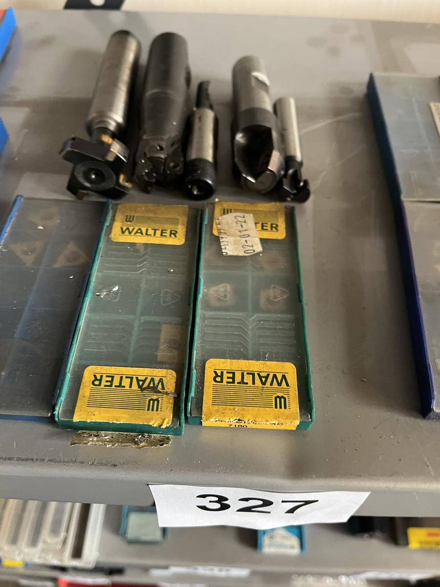 verschiedene Wendeplattenfräser