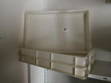 3 Stück Kunststoff Teiglingkisten 3 Stück Kunststoff Teiglingkisten