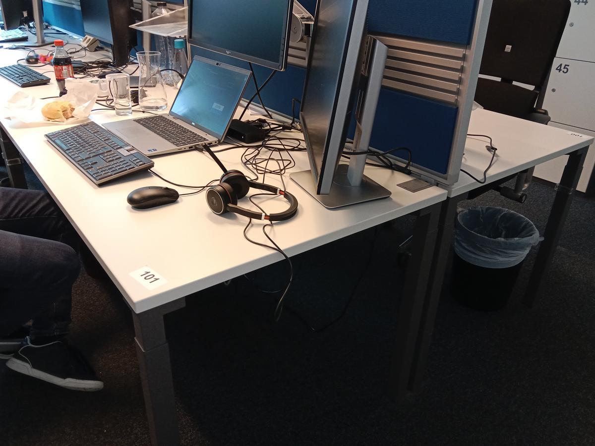 Steelcase Schreibtisch 120/80 cm