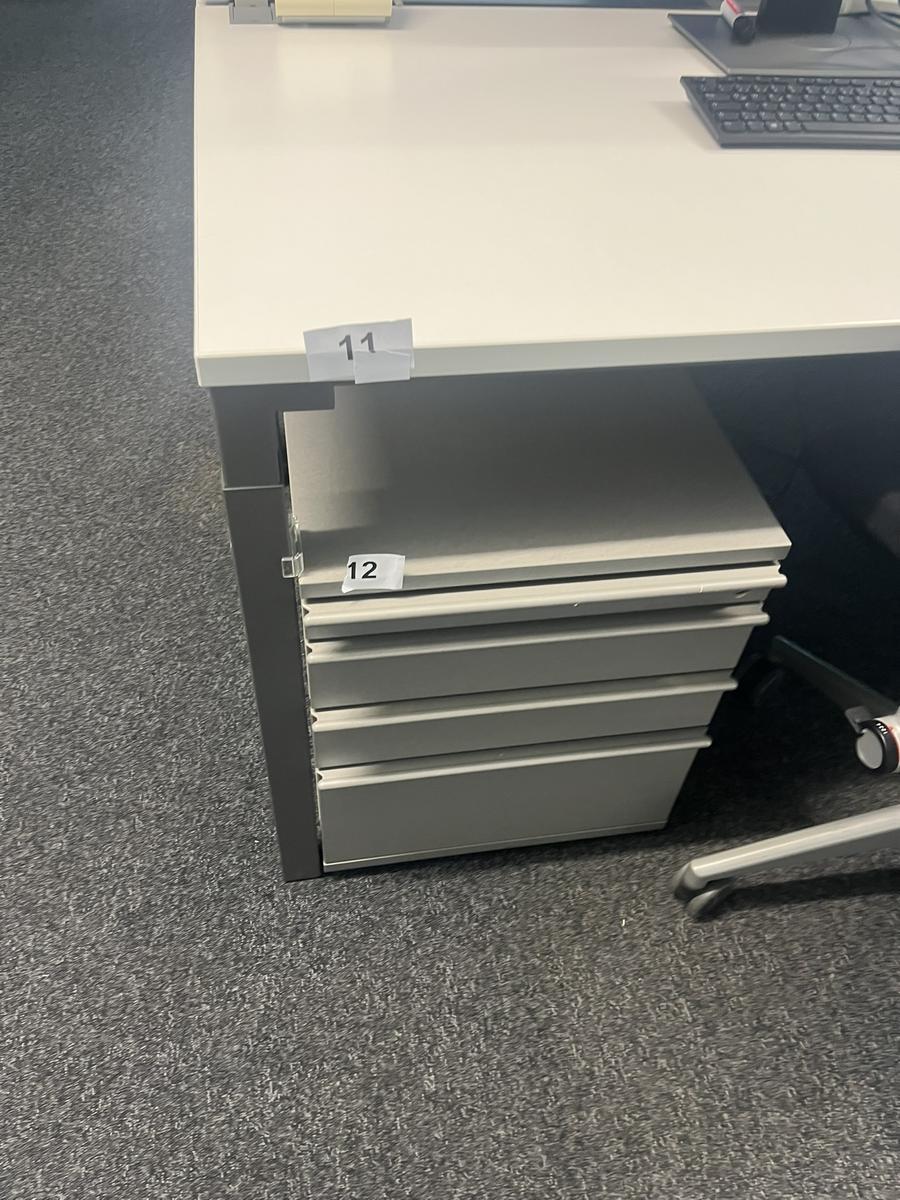 Rollcontainer 54/60 cm mit Auszugsladen