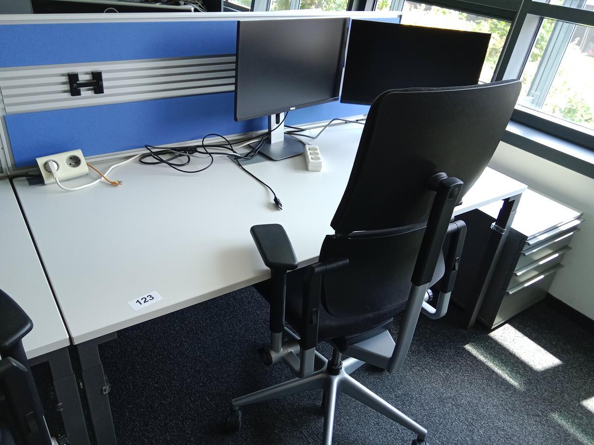 Steelcase Schreibtisch 160/80 cm