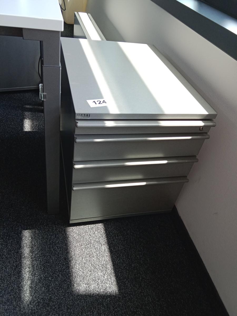Rollcontainer 54/60 cm mit Auszugsladen