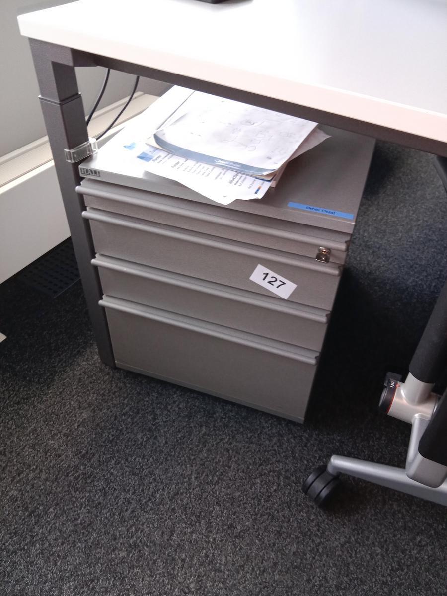 Rollcontainer 54/60 cm mit Auszugsladen