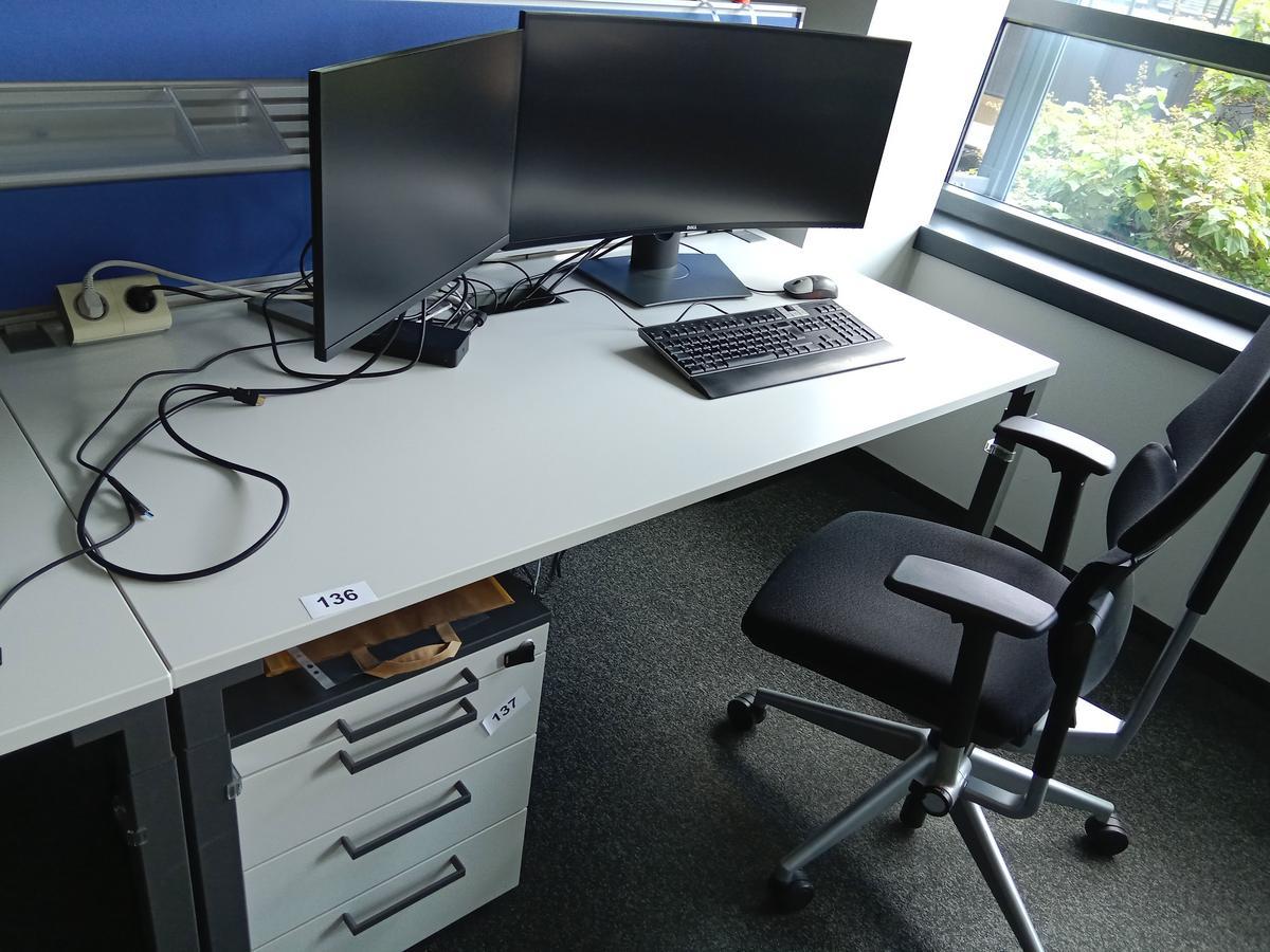Steelcase Schreibtisch 160/80 cm