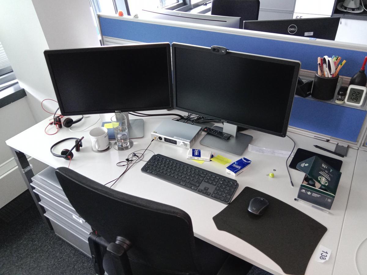 Steelcase Schreibtisch 160/80 cm