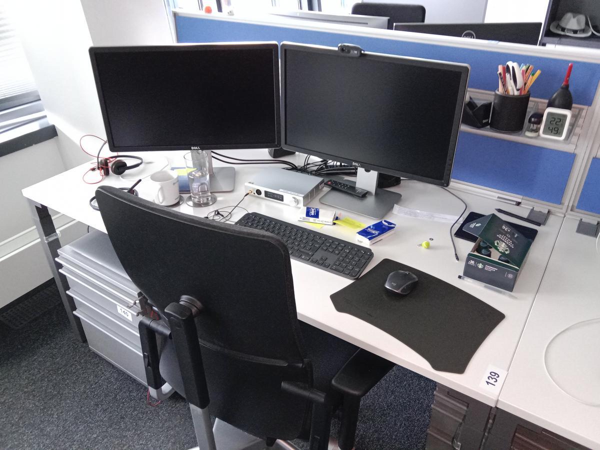 Steelcase Schreibtisch 160/80 cm