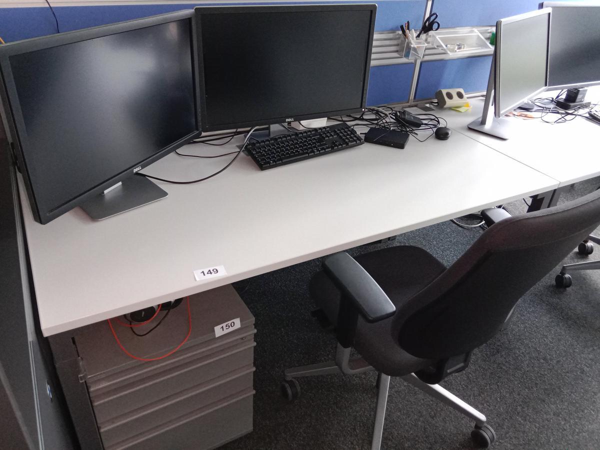 Steelcase Schreibtisch 160/80 cm