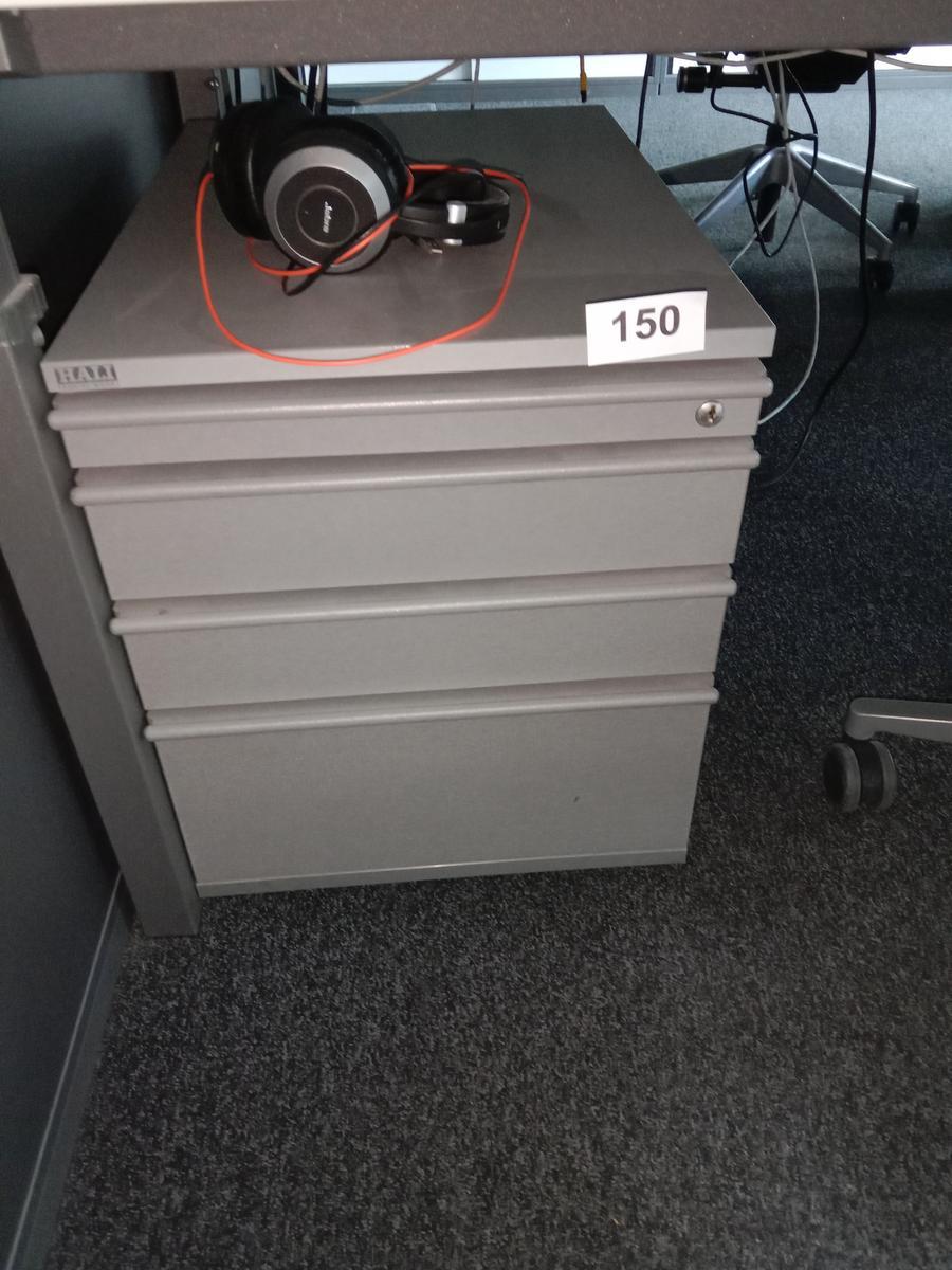 Rollcontainer 54/60 cm mit Auszugsladen