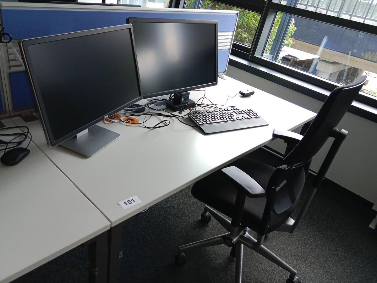 Steelcase Schreibtisch 160/80 cm