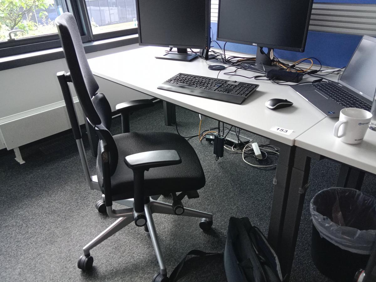 Steelcase Schreibtisch 160/80 cm