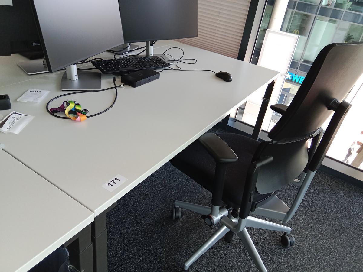 Schreibtisch Steelcase 160 x 80 cm