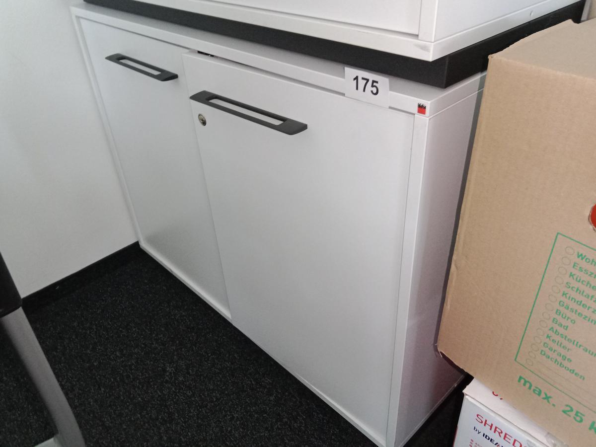 BLAHA Aktenschrank mit Doppeltüre 120/50/75 cm