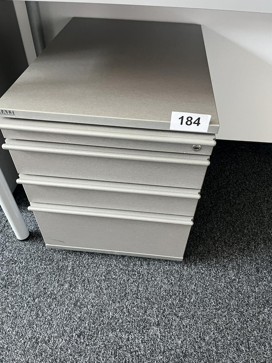 Rollcontainer 54/60 cm mit Auszugsladen