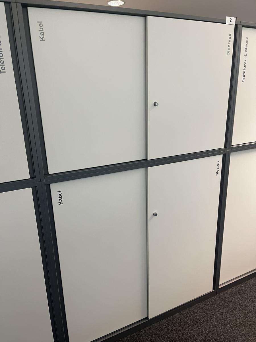 Steelcase Aktenschrankkombination 120/45/190 cm