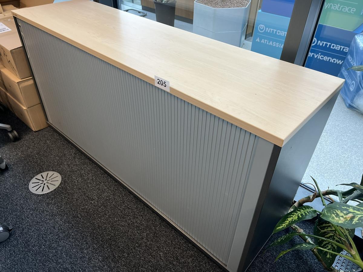 Aktenschrank mit Rolladen 160 cm