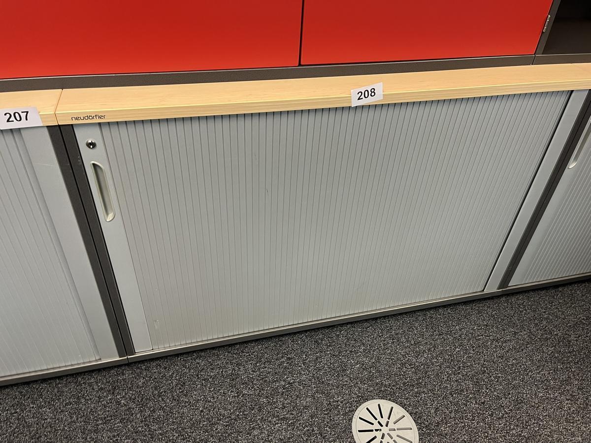 Aktenschrank mit Rolladen 120/45/75 cm