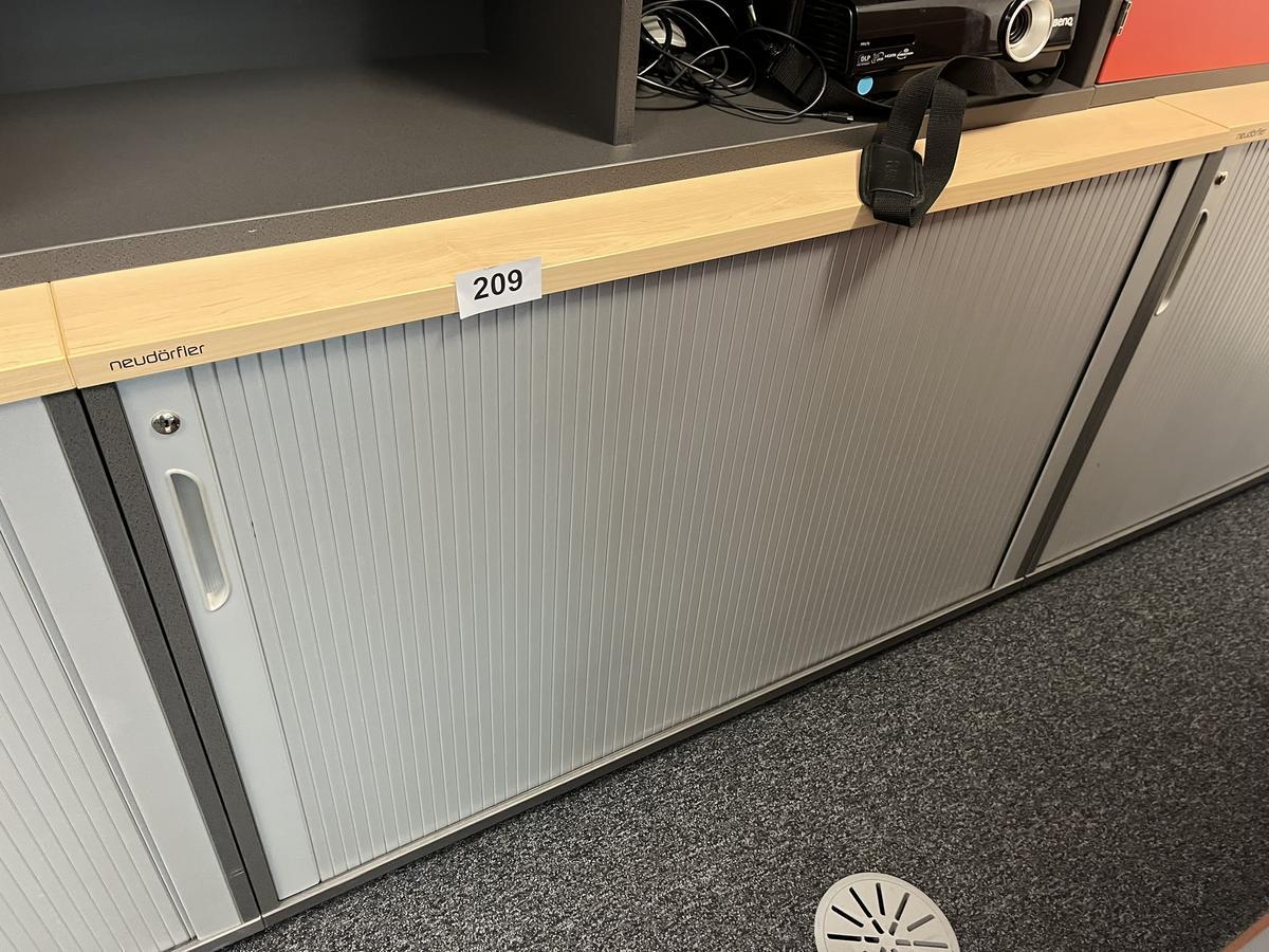 Aktenschrank mit Rolladen 120/45/75 cm