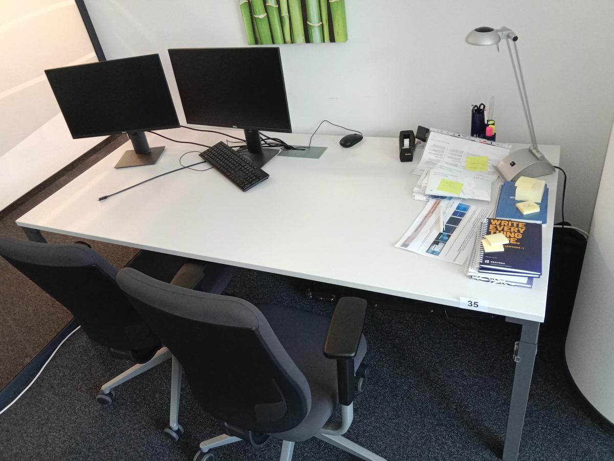 Steelcase Schreibtisch 200/90 cm