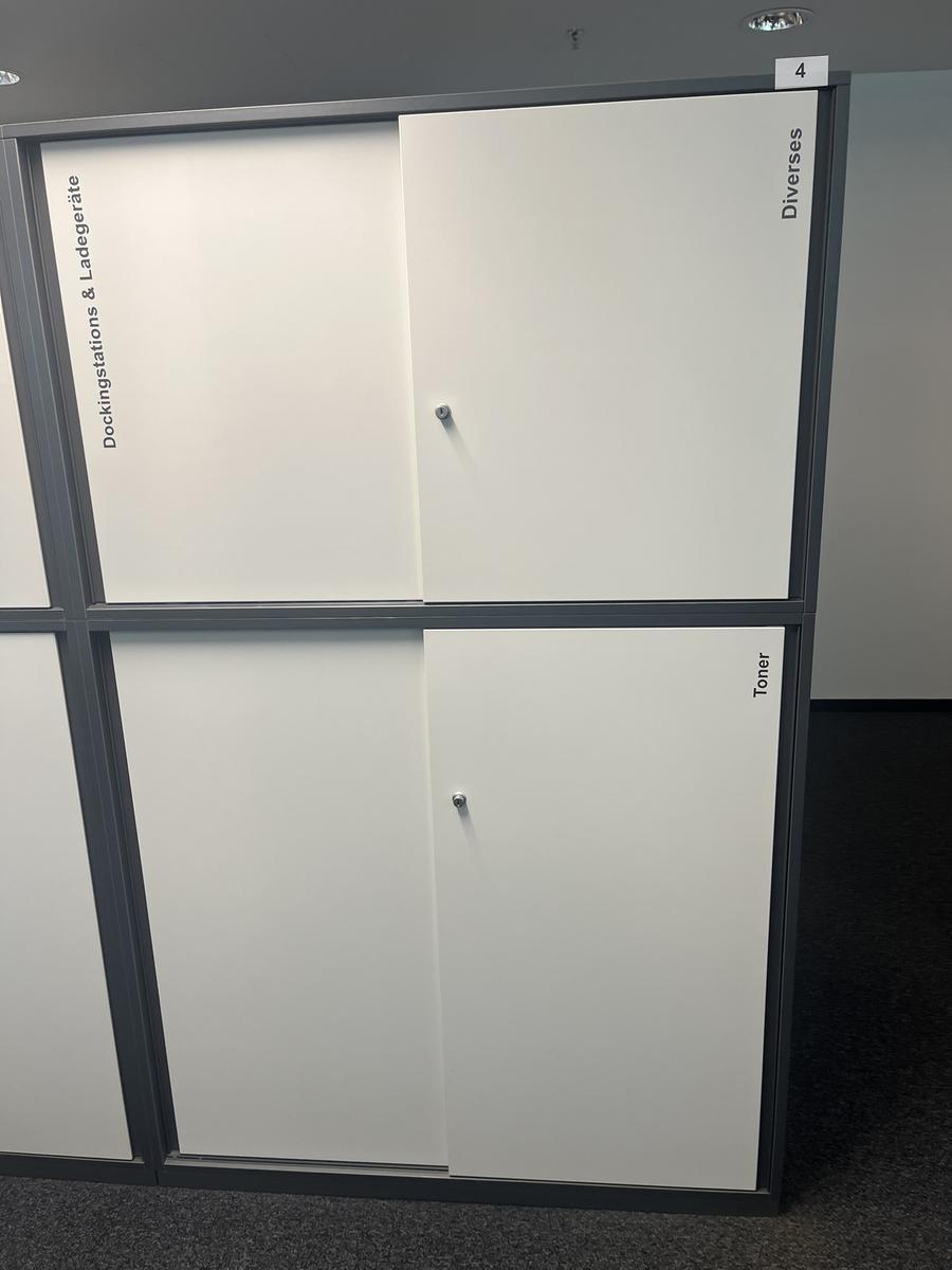 Steelcase Aktenschrankkombination 120/45/190 cm