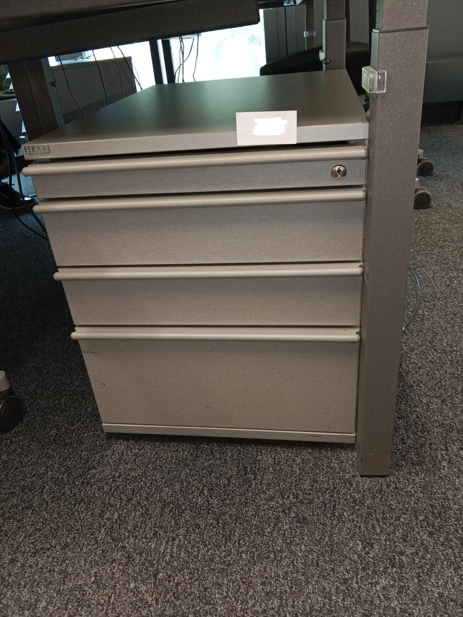 Rollcontainer 54/60 cm mit Auszugsladen