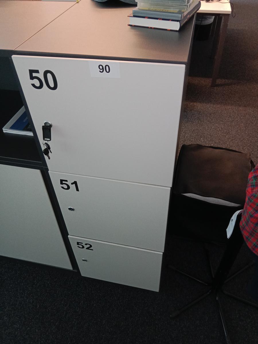 Handtaschenspinde 40/45/150 cm