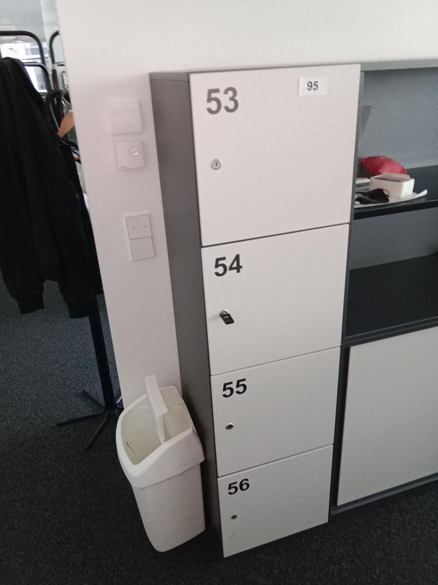 Handtaschenspinde 40/45/150 cm