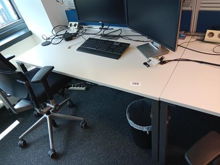 Steelcase Schreibtisch 120/80 cm